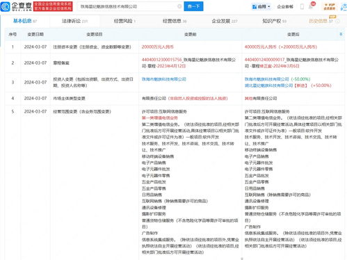 珠海星紀(jì)魅族增資至4億元，強化信息系統(tǒng)集成服務(wù)能力
